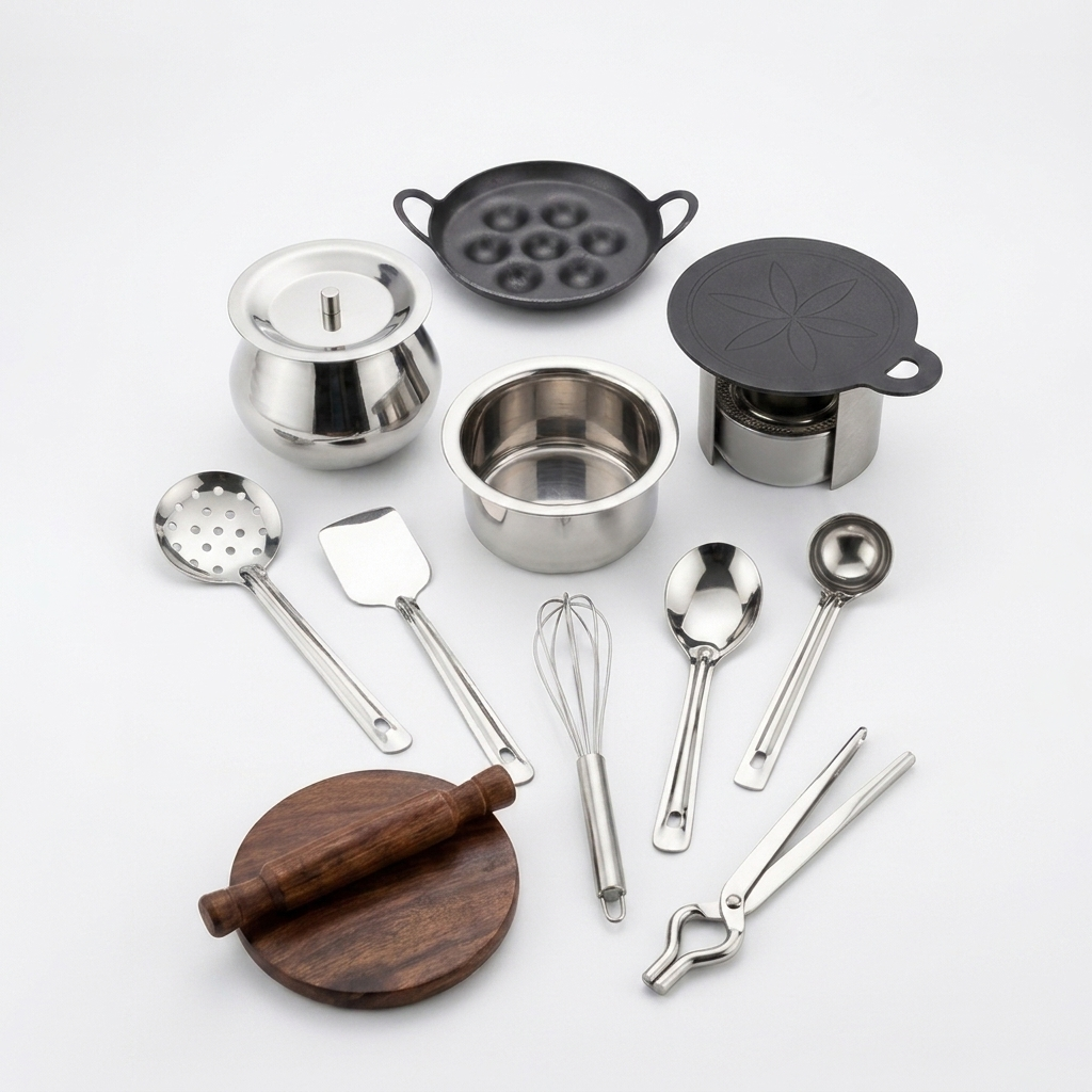 Real Kitchen Mini Set (Iron & Steel)