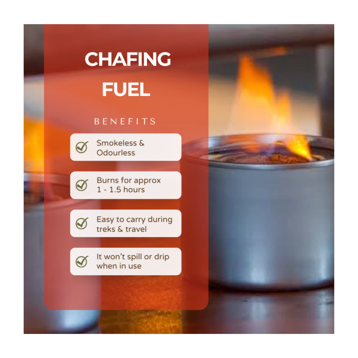 Chafing Fuel (6 Pcs)