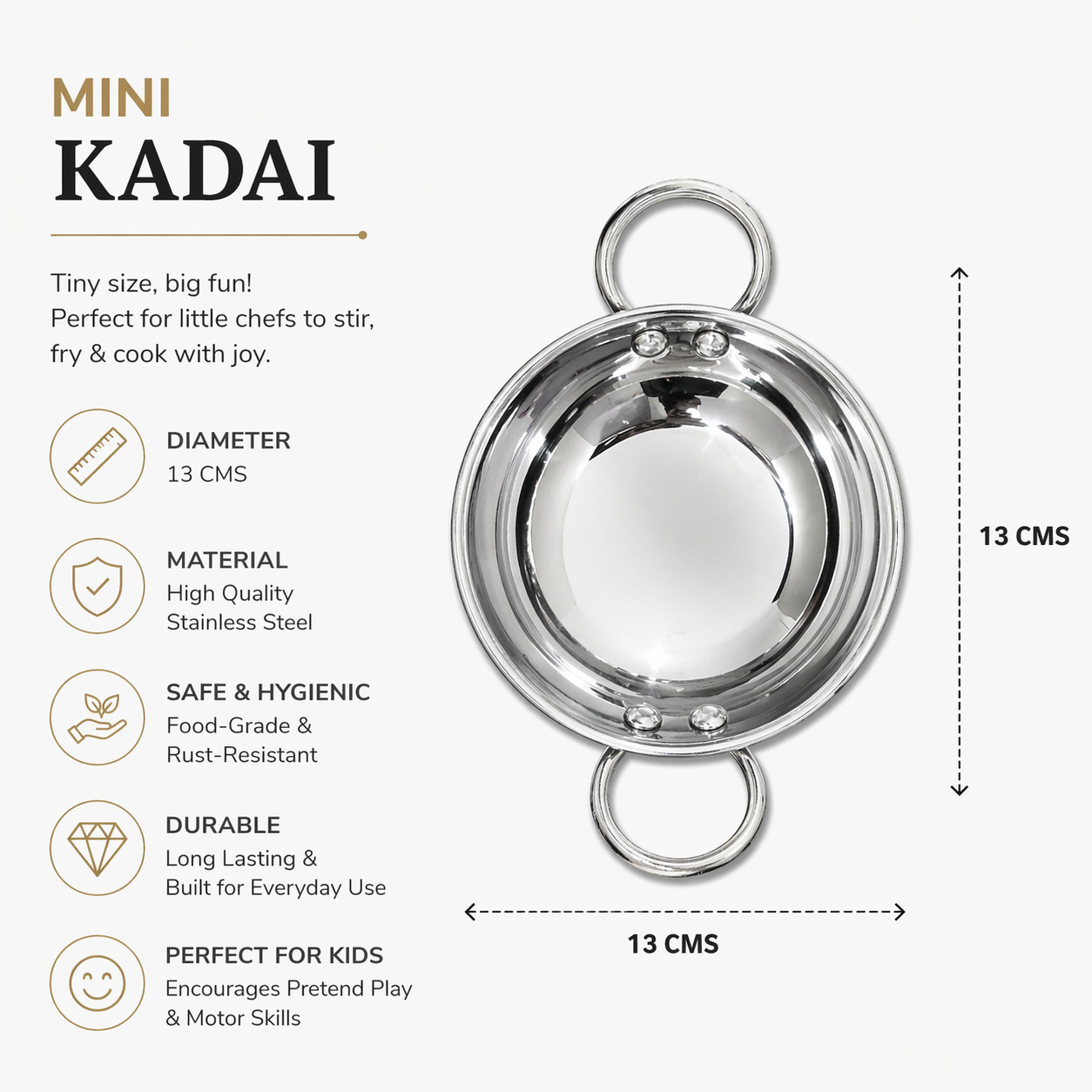 Real Kitchen Mini Set (Iron & Steel)