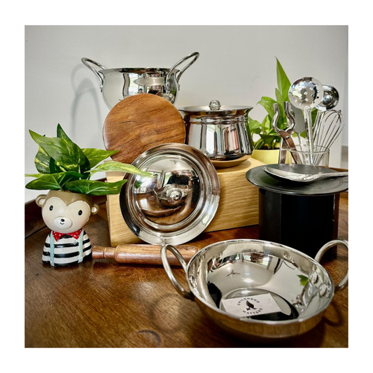 Mini Kitchen Set (Stainless Steel Edition)